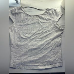 Backless garage top super cute & soft, kind of wrinkled here but hardly worn!!